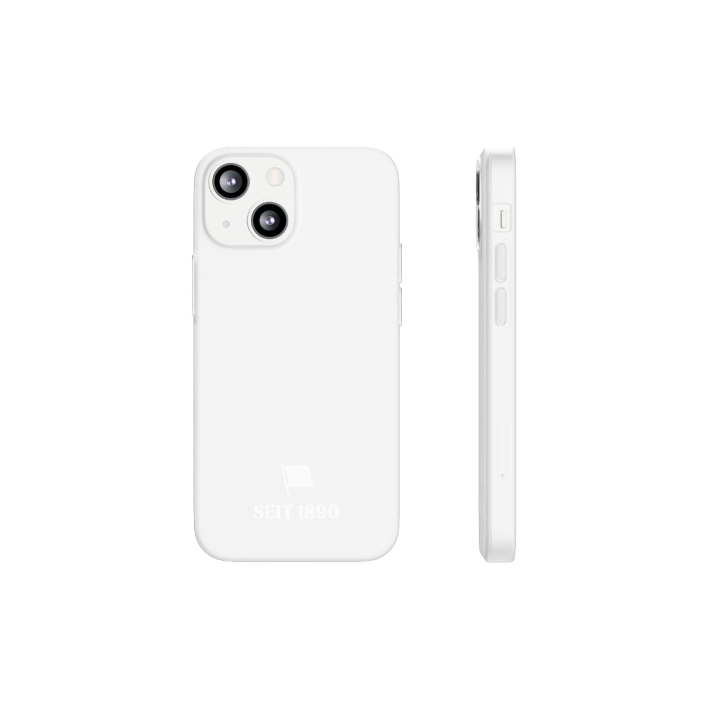 Handyhülle, transparent • Flaggensilhouette